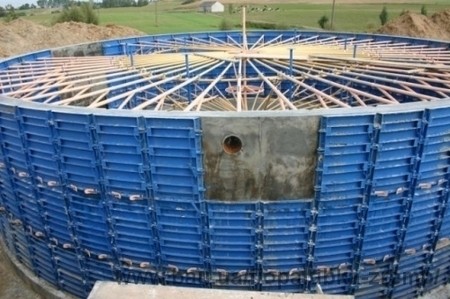 Радиальная (круглая ) опалубка